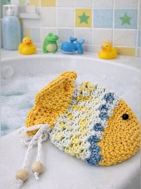 Handmade Fish-Shaped Soap Saver